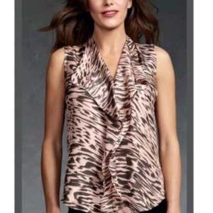 Cabi Women's Top size M 100% Silk‎